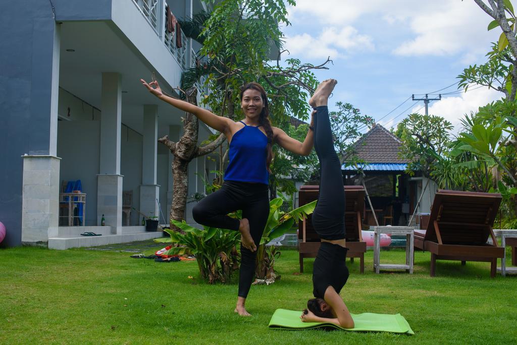 Asung Guesthouse Canggu Esterno foto